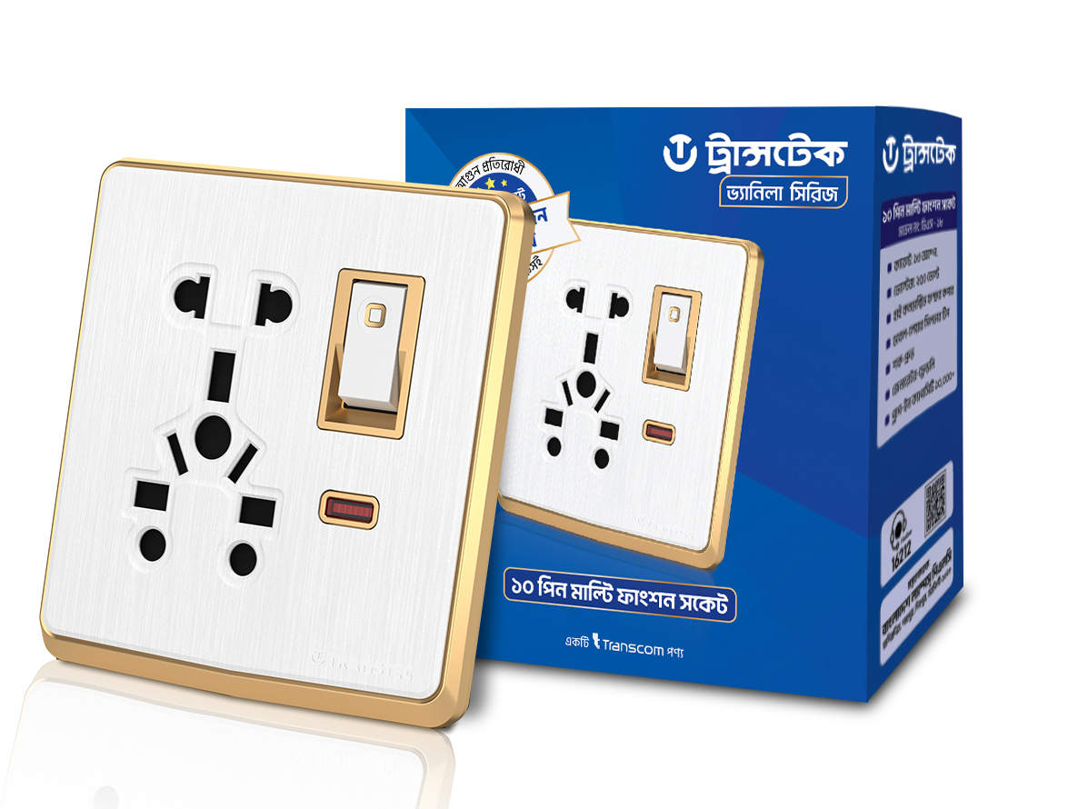 10 Pin Multi function Socket Bright-Power.Bulb
