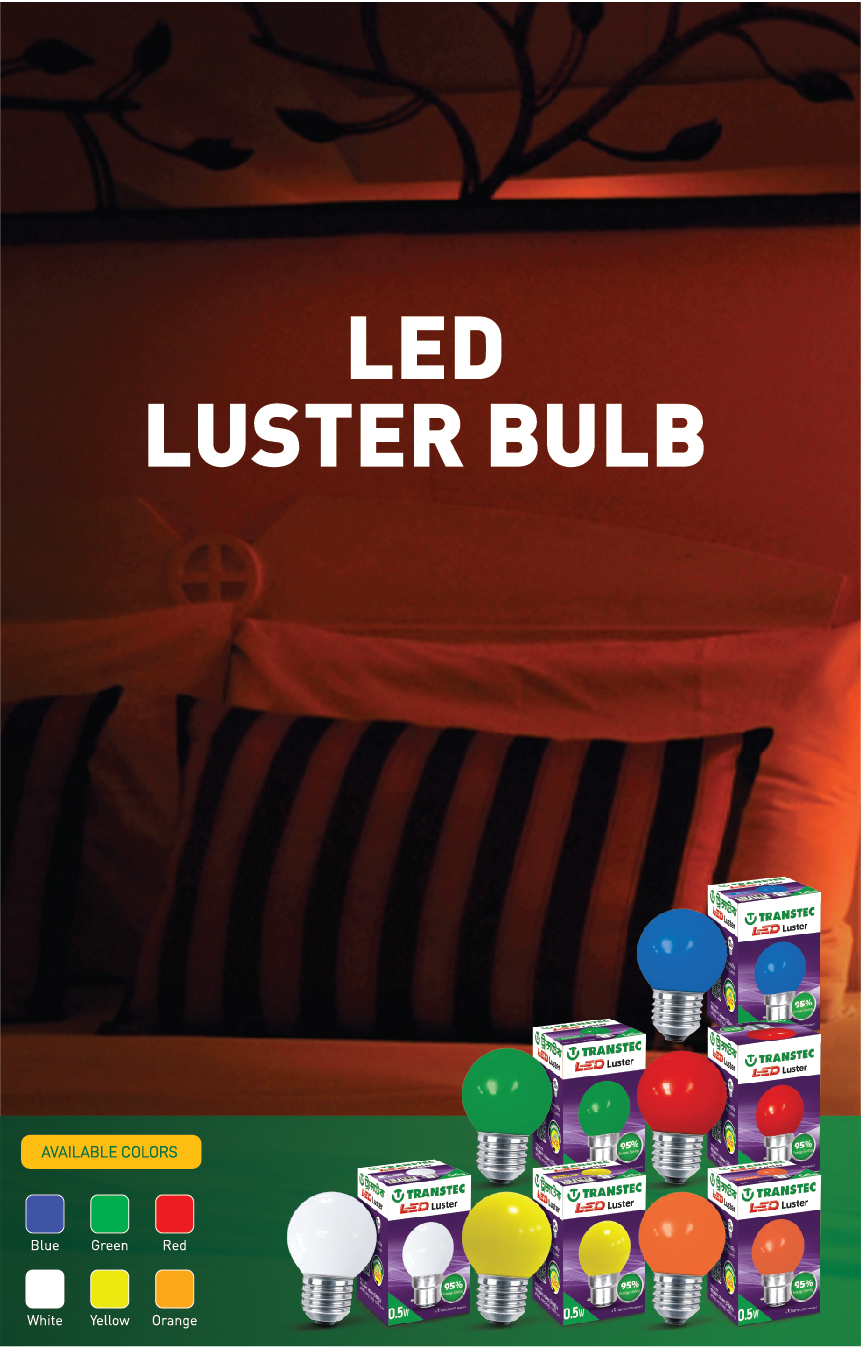LUSTER LED BULB LUSTER LED BULB