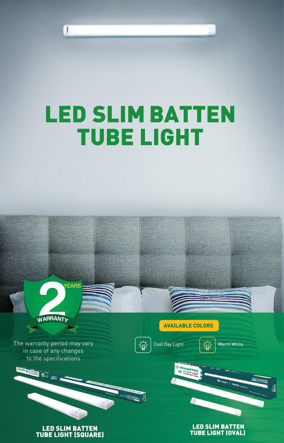 Slim Batten Tube-02 LED SLIM BATTEN TUBE LIGHT