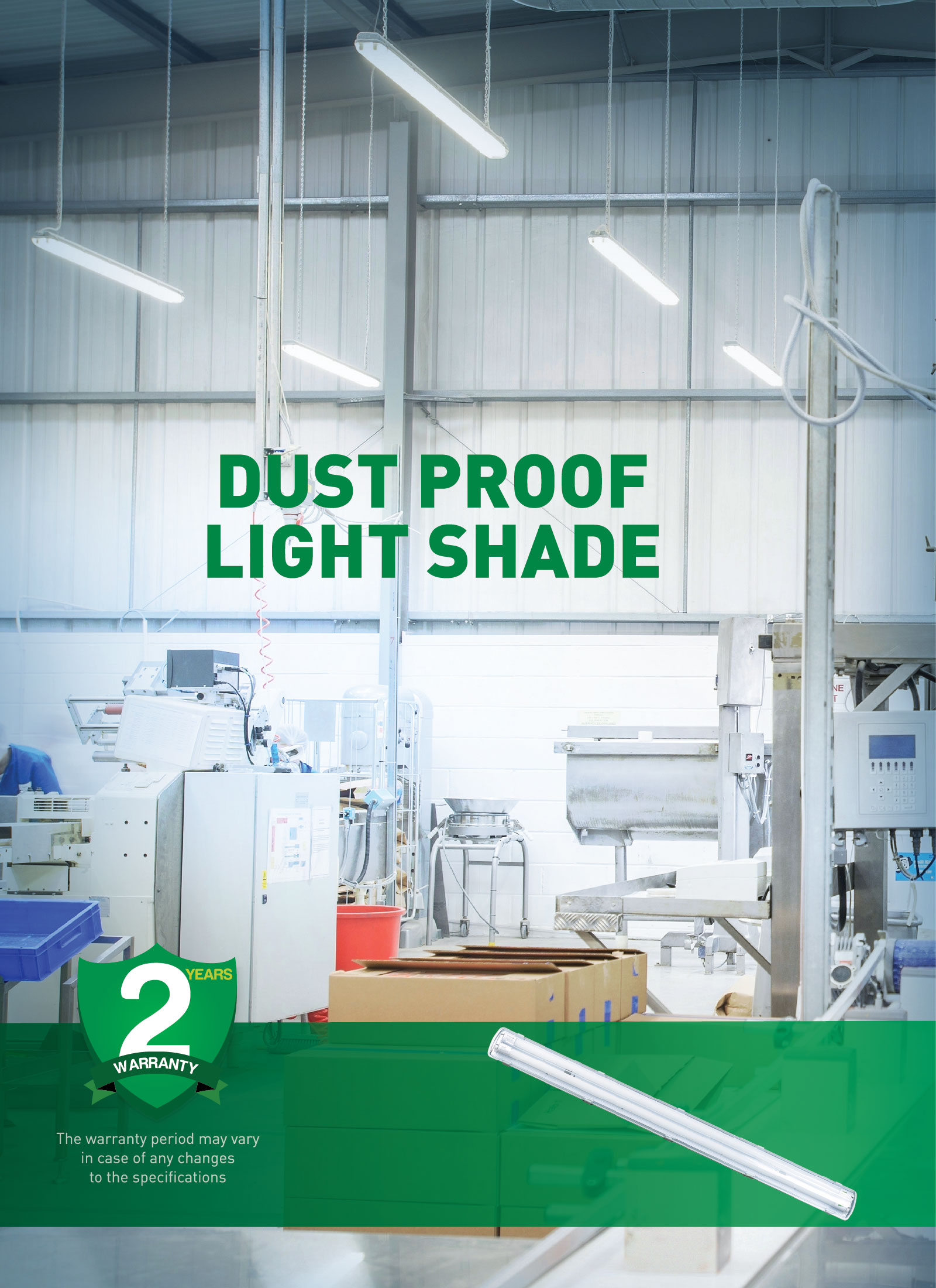 Transtec Product Catalouge-23-03 Dust Proof Light Shade