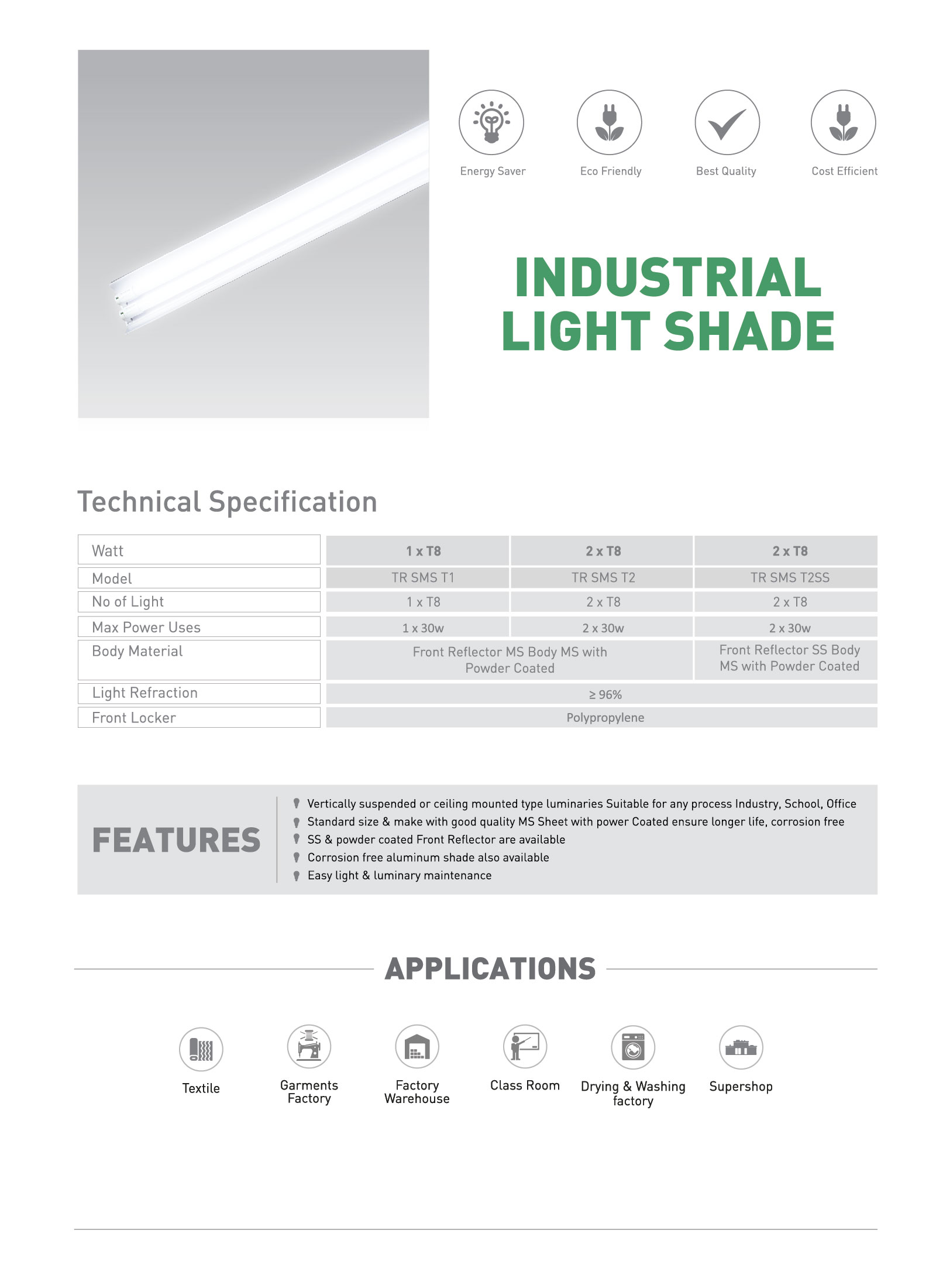 Industrial Light Shade